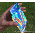 Beg berdiri aluminium laser holografik